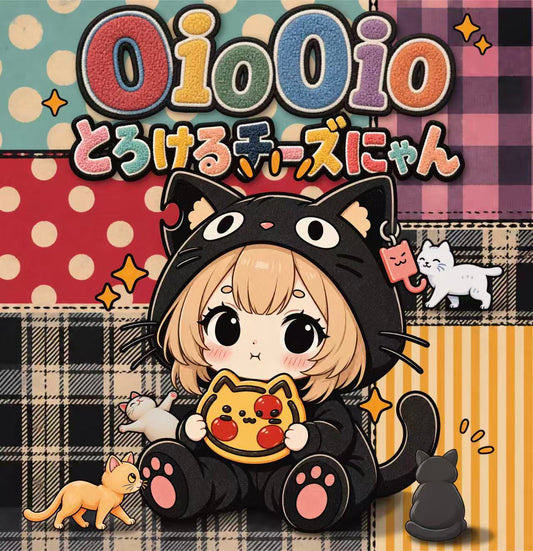 【Oio Oio】 녹아내리는 치즈냥—— 스트레스 해소 장난감【개봉 후 취소 불가】【185g】【M028】섭취 불가！